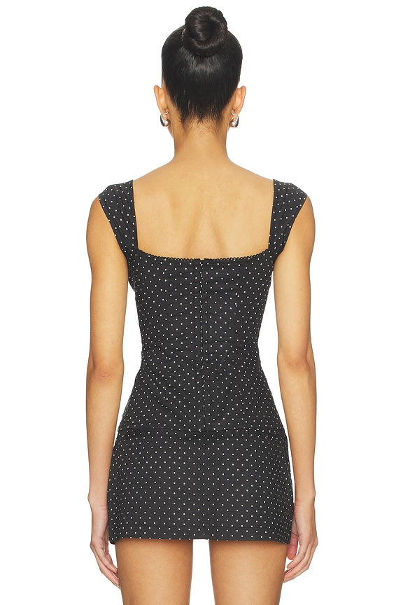 Cap Sleeve Ruched Cup Corset