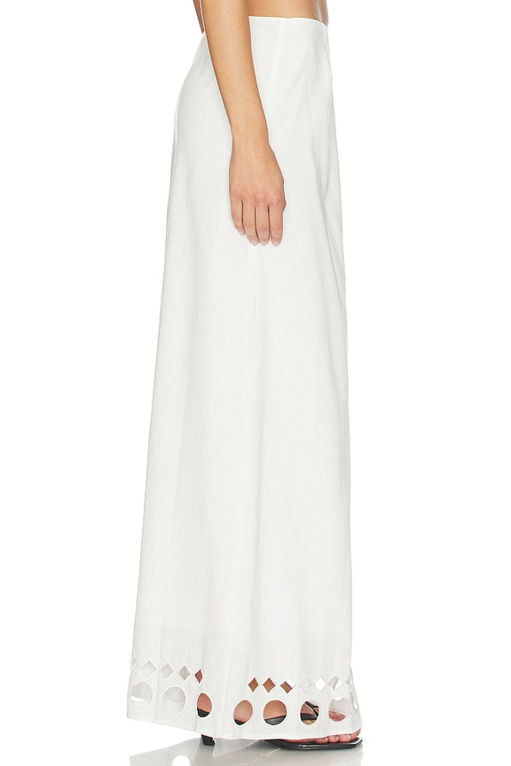 x REVOLVE Silas Linen Skirt