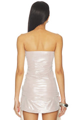 Silver Poet Tube Top