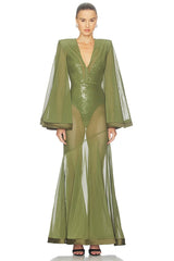 Illusion Survives Love 2 Pc Mesh Gown