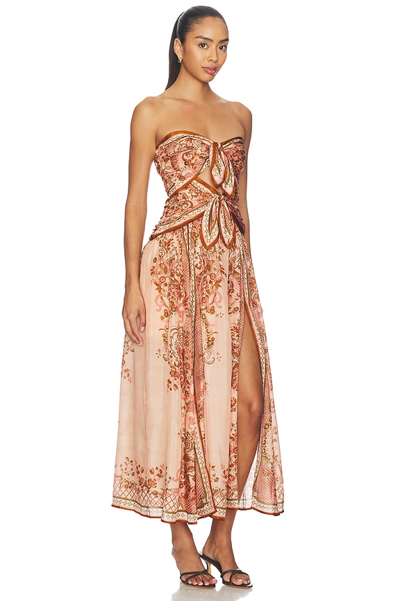 Aster Scarf Midi Dress