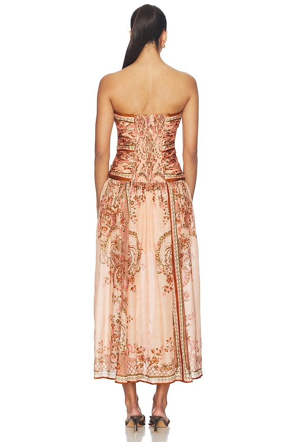 Aster Scarf Midi Dress