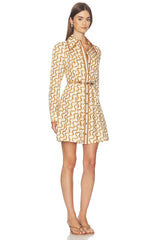 Panelled Mini Dress