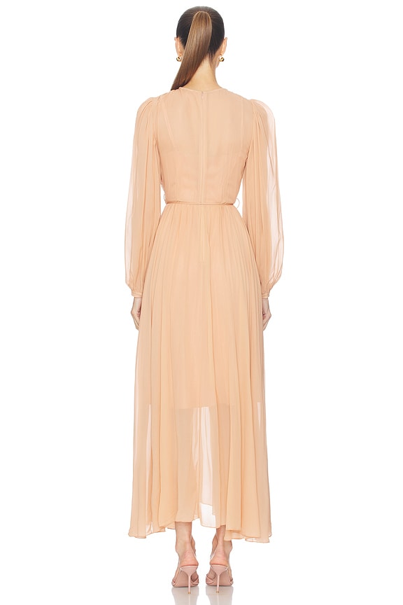 Valiant Embroidered Bib Dress