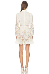 Valiant Button Mini Dress