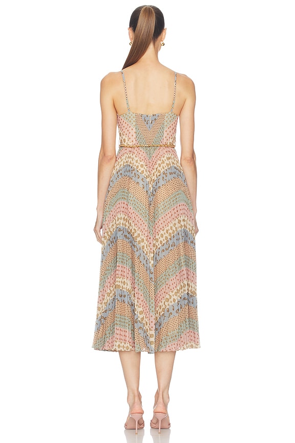 Sunray Pleated Picnic Dress