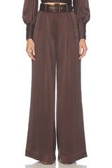 Silk Tuck Pant