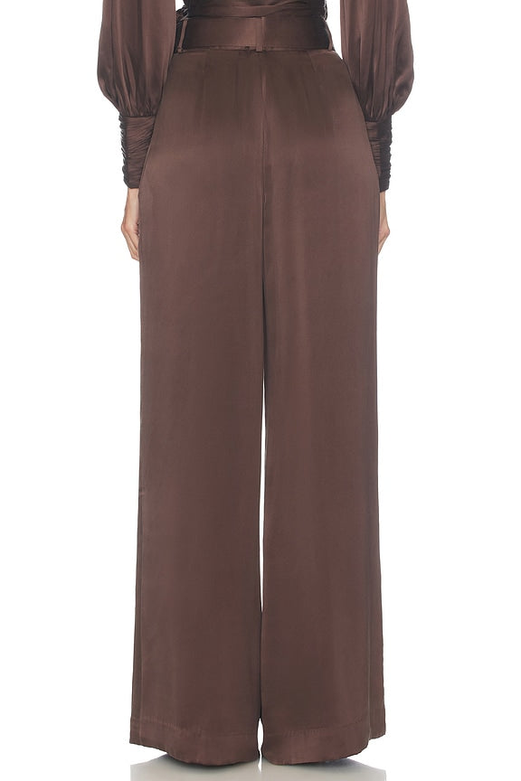 Silk Tuck Pant