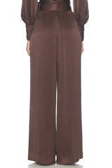 Silk Tuck Pant