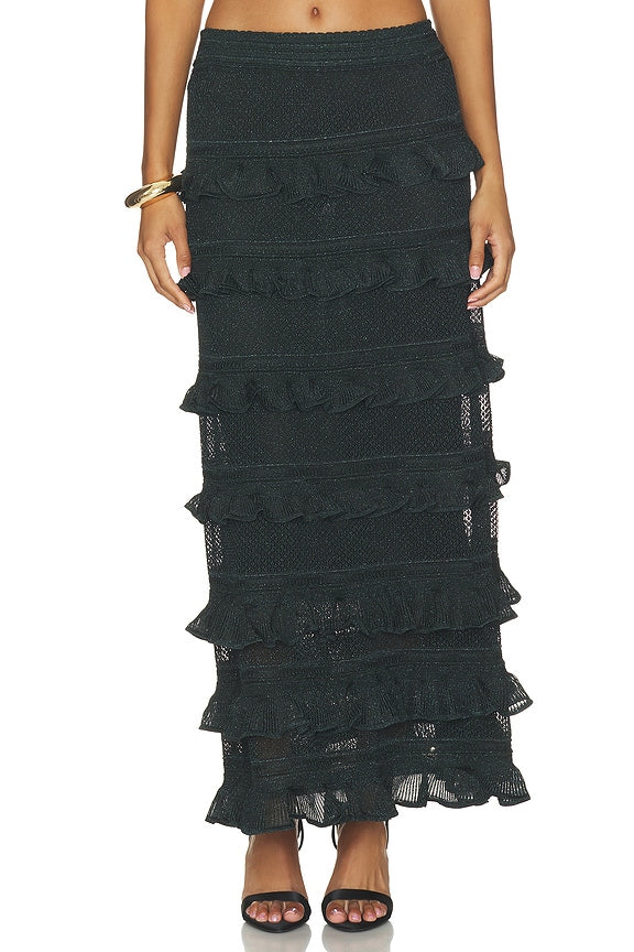 Valiant Frill Maxi Skirt