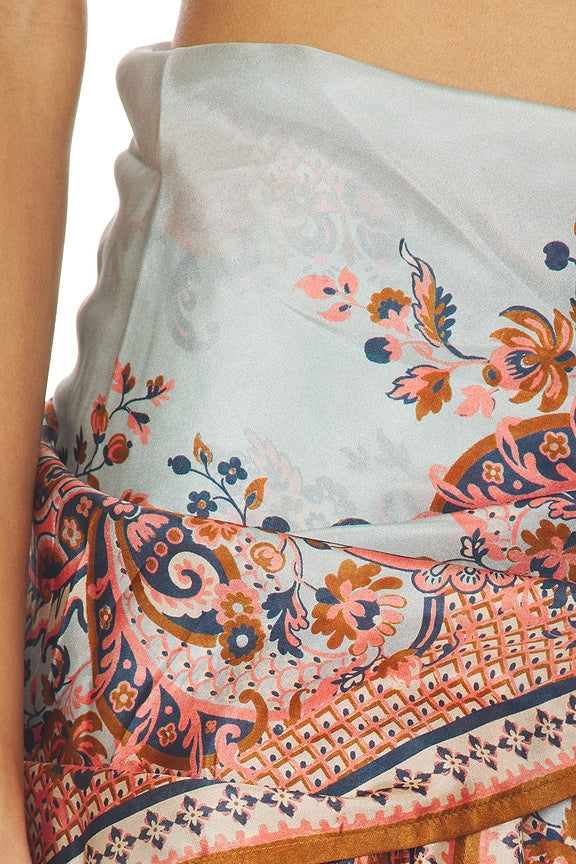 Aster Scarf Midi Skirt