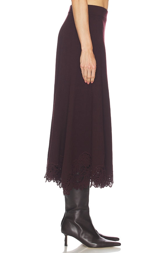 Valiant Merino Lace Skirt