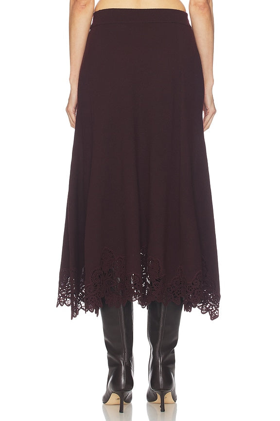 Valiant Merino Lace Skirt