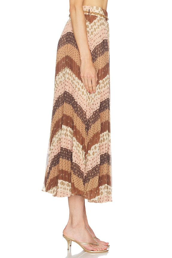 Sunray Pleated Skirt