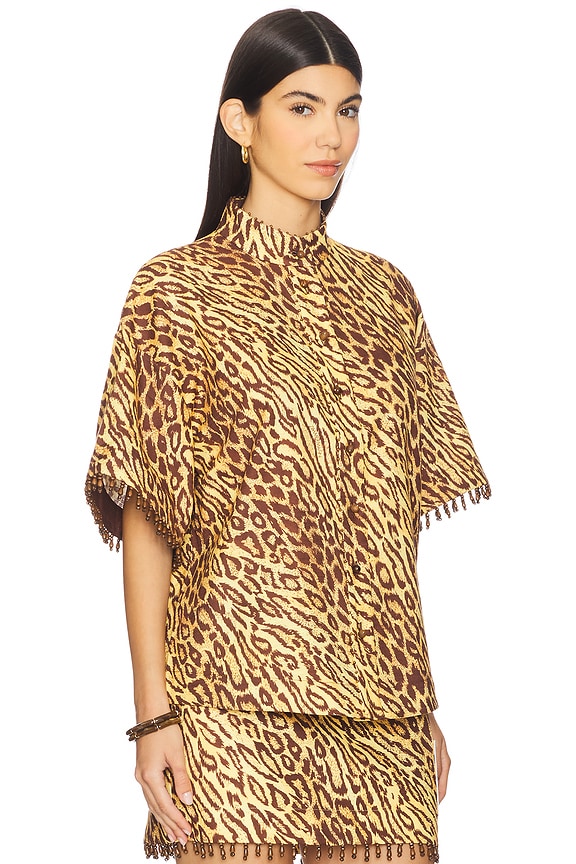 Coco Beaded Fringe Shirt