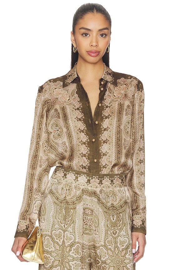 Luna Satin Shirt