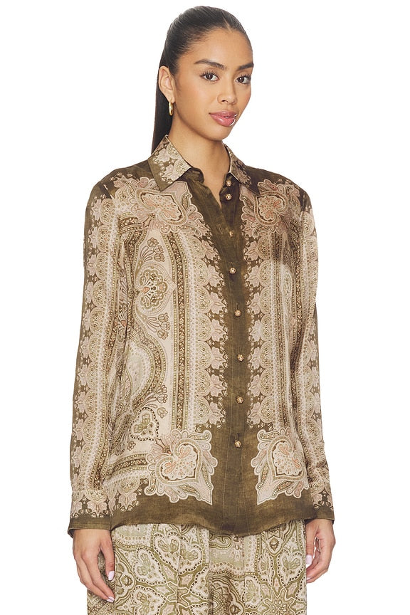 Luna Satin Shirt