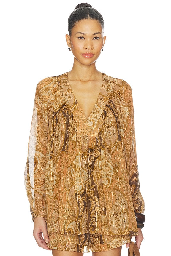 Carousel Batwing Top