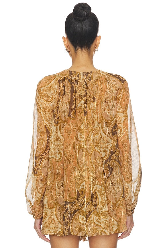 Carousel Batwing Top