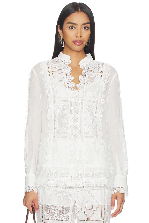 Aster Embroidered Blouse