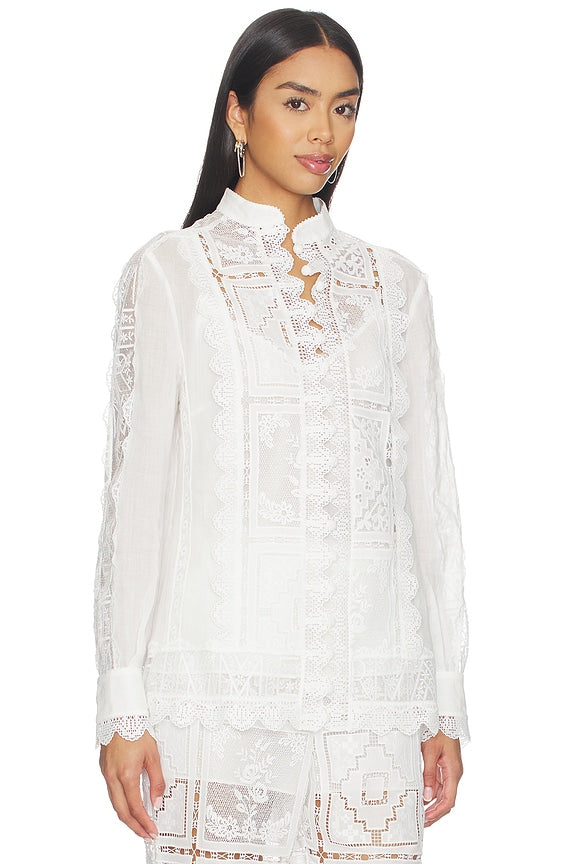 Aster Embroidered Blouse