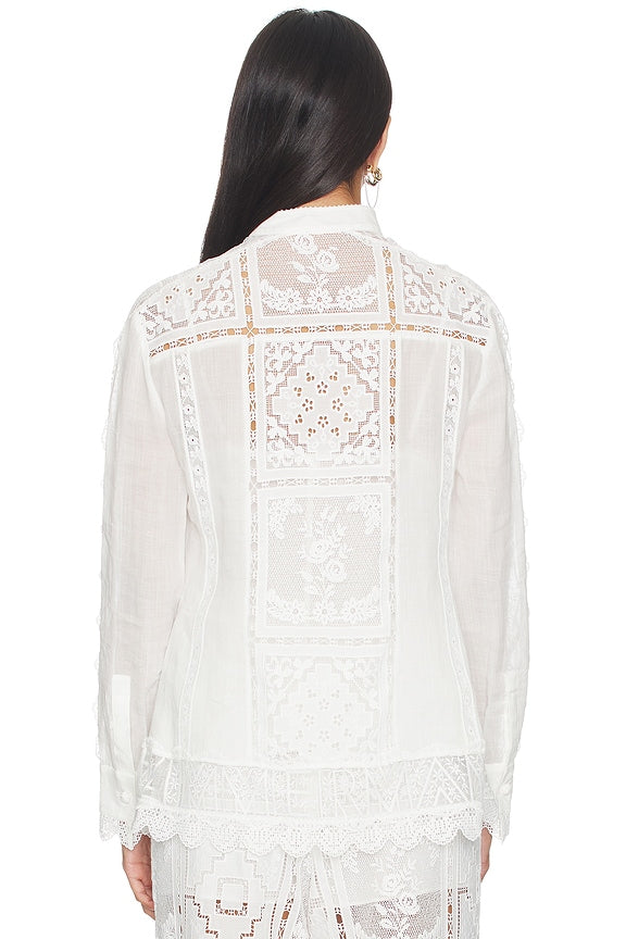 Aster Embroidered Blouse