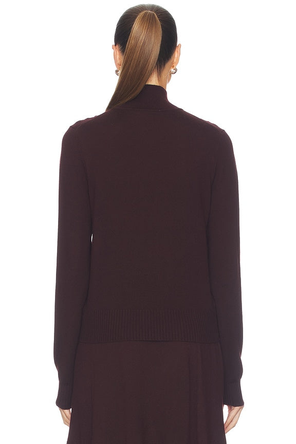 Valiant Merino Lace Turtleneck