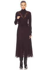 Valiant Merino Lace Turtleneck