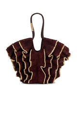 Goldentime Medium Ruffle Tote